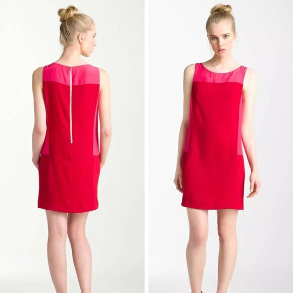 RAG & BONE Corina Colorblock Shift Dress - Picture 1 of 10